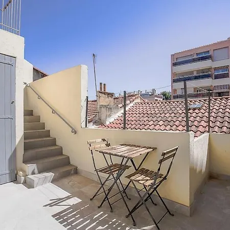 Endoume, T2 Au Calme, Terrasse, 13007 Appartement Marseille
